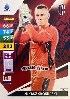 Figurina Łukasz Skorupski - Calciatori 2024-2025. Adrenalyn XL
 n. 20 - Panini