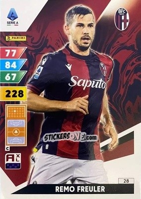 Sticker Remo Freuler - Calciatori 2024-2025. Adrenalyn XL
 n. 28 - Panini