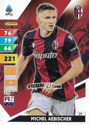 Figurina Michel Aebischer - Calciatori 2024-2025. Adrenalyn XL
 n. 29 - Panini