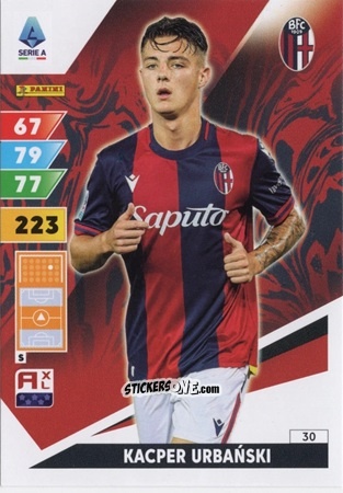Sticker Kacper Urbański - Calciatori 2024-2025. Adrenalyn XL
 n. 30 - Panini