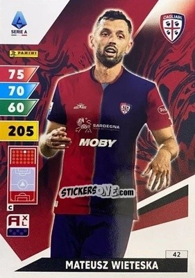 Cromo Mateusz Wieteska - Calciatori 2024-2025. Adrenalyn XL
 n. 42 - Panini