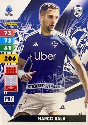 Sticker Marco Sala - Calciatori 2024-2025. Adrenalyn XL
 n. 63 - Panini