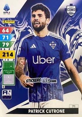 Sticker Patrick Cutrone - Calciatori 2024-2025. Adrenalyn XL
 n. 71 - Panini