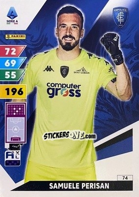 Figurina Samuele Perisan - Calciatori 2024-2025. Adrenalyn XL
 n. 74 - Panini