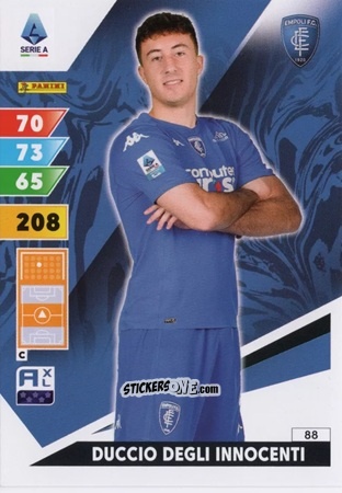 Sticker Duccio Degli Innocenti - Calciatori 2024-2025. Adrenalyn XL
 n. 88 - Panini