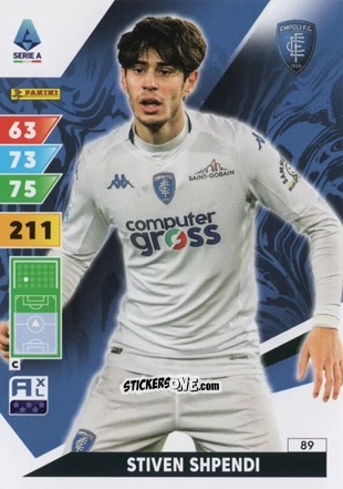 Cromo Stiven Shpendi - Calciatori 2024-2025. Adrenalyn XL
 n. 89 - Panini
