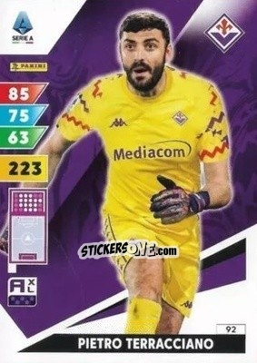 Cromo Pietro Terracciano - Calciatori 2024-2025. Adrenalyn XL
 n. 92 - Panini