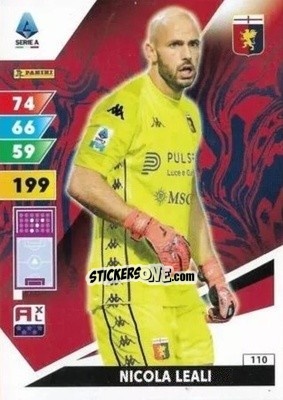 Sticker Nicola Leali - Calciatori 2024-2025. Adrenalyn XL
 n. 110 - Panini