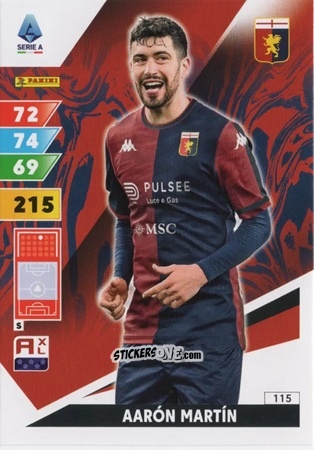 Figurina Aarón Martín - Calciatori 2024-2025. Adrenalyn XL
 n. 115 - Panini