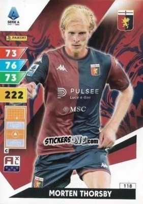 Cromo Morten Thorsby - Calciatori 2024-2025. Adrenalyn XL
 n. 118 - Panini