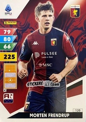 Cromo Morten Frendrup - Calciatori 2024-2025. Adrenalyn XL
 n. 120 - Panini