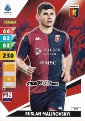 Sticker Ruslan Malinovskyi - Calciatori 2024-2025. Adrenalyn XL
 n. 121 - Panini