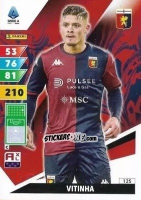Cromo Vitinha - Calciatori 2024-2025. Adrenalyn XL
 n. 125 - Panini