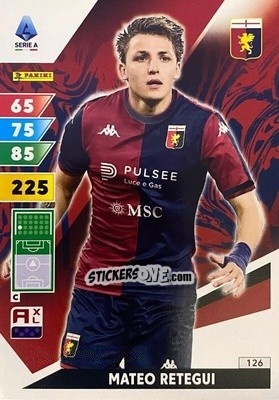 Cromo Mateo Retegui - Calciatori 2024-2025. Adrenalyn XL
 n. 126 - Panini