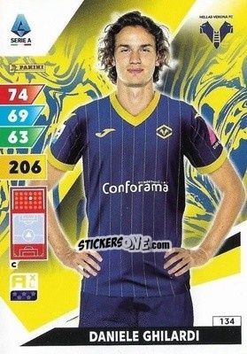 Sticker Daniele Ghilardi - Calciatori 2024-2025. Adrenalyn XL
 n. 134 - Panini