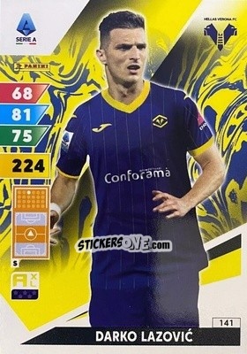 Sticker Darko Lazović - Calciatori 2024-2025. Adrenalyn XL
 n. 141 - Panini