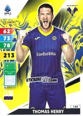 Sticker Thomas Henry - Calciatori 2024-2025. Adrenalyn XL
 n. 144 - Panini
