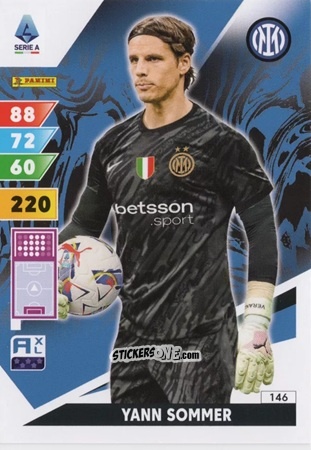 Figurina Yann Sommer - Calciatori 2024-2025. Adrenalyn XL
 n. 146 - Panini