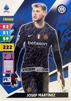 Sticker Josep Martínez - Calciatori 2024-2025. Adrenalyn XL
 n. 147 - Panini