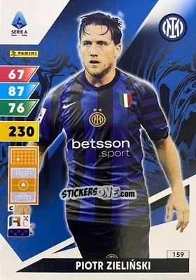 Cromo Piotr Zieliński - Calciatori 2024-2025. Adrenalyn XL
 n. 159 - Panini