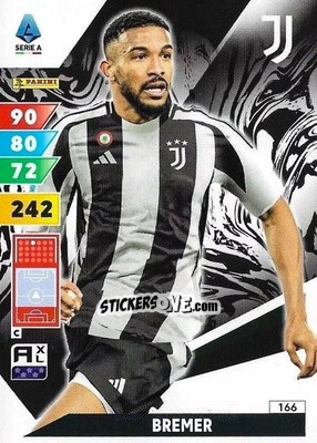 Cromo Bremer - Calciatori 2024-2025. Adrenalyn XL
 n. 166 - Panini
