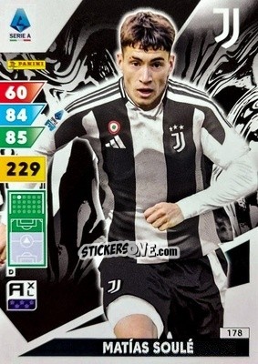 Cromo Matías Soulé - Calciatori 2024-2025. Adrenalyn XL
 n. 178 - Panini
