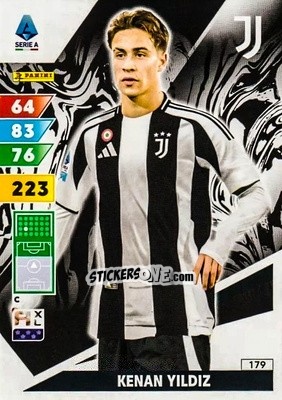 Cromo Kenan Yıldız - Calciatori 2024-2025. Adrenalyn XL
 n. 179 - Panini