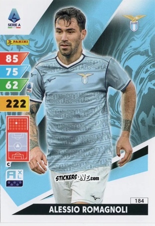 Figurina Alessio Romagnoli - Calciatori 2024-2025. Adrenalyn XL
 n. 184 - Panini