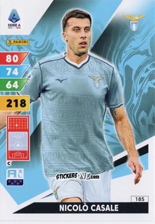 Figurina Nicolò Casale - Calciatori 2024-2025. Adrenalyn XL
 n. 185 - Panini