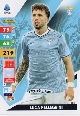 Cromo Luca Pellegrini - Calciatori 2024-2025. Adrenalyn XL
 n. 187 - Panini