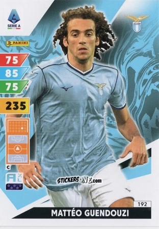 Figurina Mattéo Guendouzi - Calciatori 2024-2025. Adrenalyn XL
 n. 192 - Panini