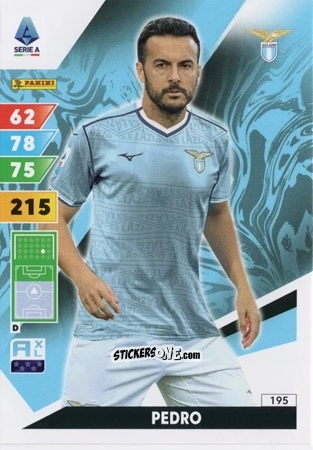 Figurina Pedro - Calciatori 2024-2025. Adrenalyn XL
 n. 195 - Panini