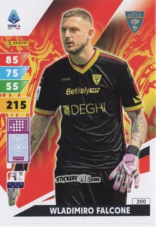 Figurina Wladimiro Falcone - Calciatori 2024-2025. Adrenalyn XL
 n. 200 - Panini