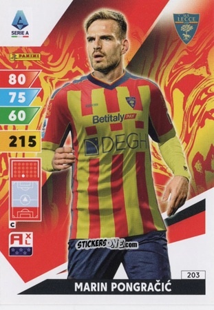 Figurina Marin Pongračić - Calciatori 2024-2025. Adrenalyn XL
 n. 203 - Panini