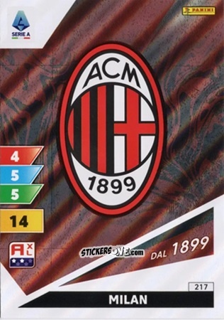 Cromo Logo - Calciatori 2024-2025. Adrenalyn XL
 n. 217 - Panini