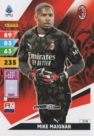 Figurina Mike Maignan - Calciatori 2024-2025. Adrenalyn XL
 n. 218 - Panini