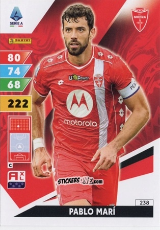 Sticker Pablo Marí - Calciatori 2024-2025. Adrenalyn XL
 n. 238 - Panini