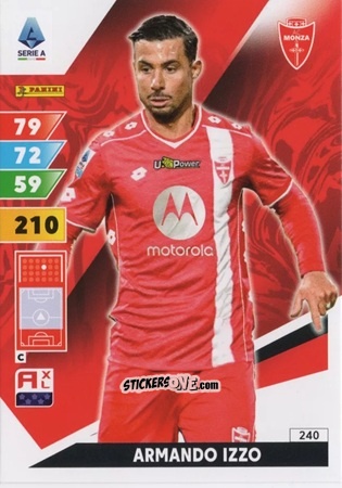 Sticker Armando Izzo - Calciatori 2024-2025. Adrenalyn XL
 n. 240 - Panini