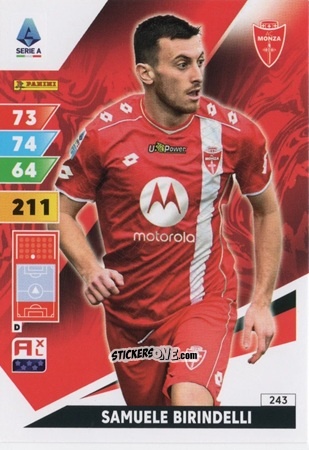 Sticker Samuele Birindelli - Calciatori 2024-2025. Adrenalyn XL
 n. 243 - Panini