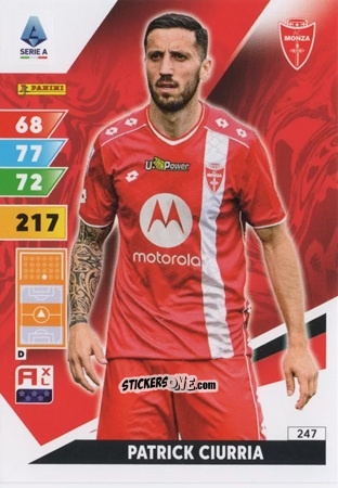 Sticker Patrick Ciurria - Calciatori 2024-2025. Adrenalyn XL
 n. 247 - Panini