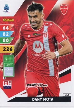 Sticker Dany Mota - Calciatori 2024-2025. Adrenalyn XL
 n. 251 - Panini