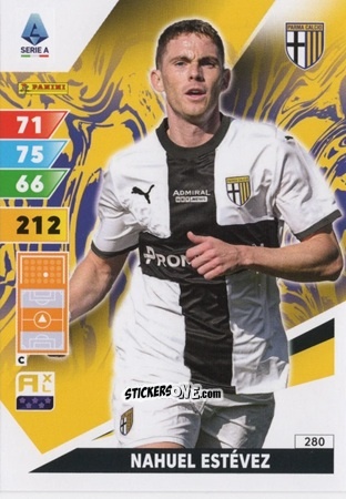 Cromo Nahuel Estévez - Calciatori 2024-2025. Adrenalyn XL
 n. 280 - Panini