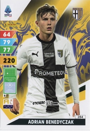 Cromo Adrian Benedyczak - Calciatori 2024-2025. Adrenalyn XL
 n. 284 - Panini
