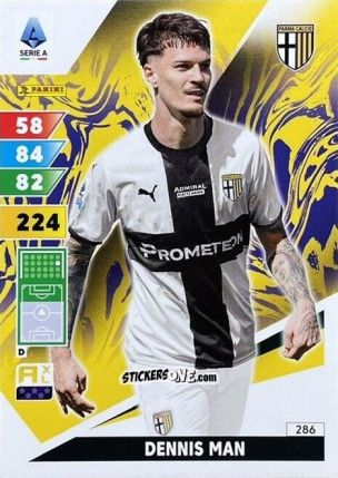 Figurina Dennis Man - Calciatori 2024-2025. Adrenalyn XL
 n. 286 - Panini