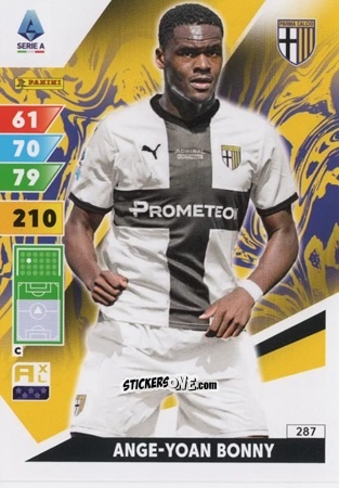 Figurina Ange-Yoan Bonny - Calciatori 2024-2025. Adrenalyn XL
 n. 287 - Panini