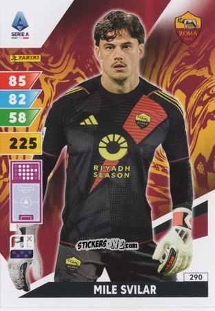 Cromo Mile Svilar - Calciatori 2024-2025. Adrenalyn XL
 n. 290 - Panini