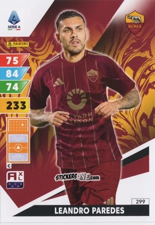 Cromo Leandro Paredes - Calciatori 2024-2025. Adrenalyn XL
 n. 299 - Panini