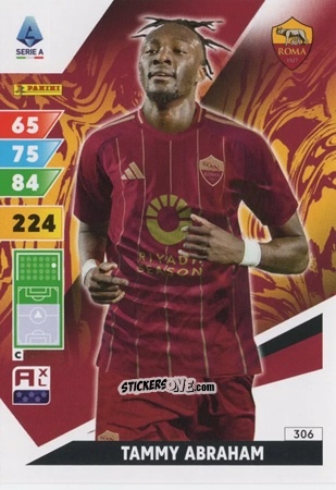 Figurina Tammy Abraham - Calciatori 2024-2025. Adrenalyn XL
 n. 306 - Panini