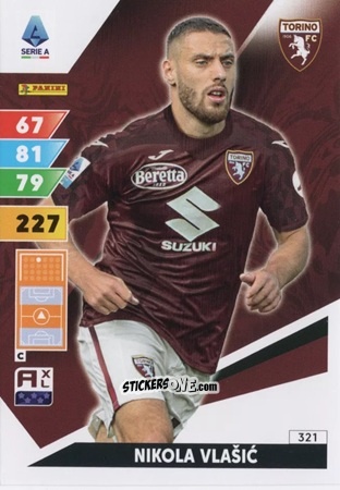 Figurina Nikola Vlašić - Calciatori 2024-2025. Adrenalyn XL
 n. 321 - Panini