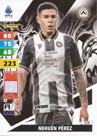 Cromo Nehuén Pérez - Calciatori 2024-2025. Adrenalyn XL
 n. 328 - Panini